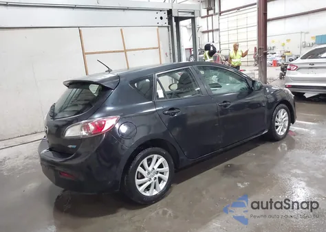 2012 Mazda Mazda3 I Touring z USA, uszkodzony, nr VIN JM1BL1L87C1630653